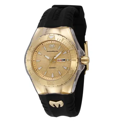 Technomarine Women's 36.5mm Quartz Watch In Gold