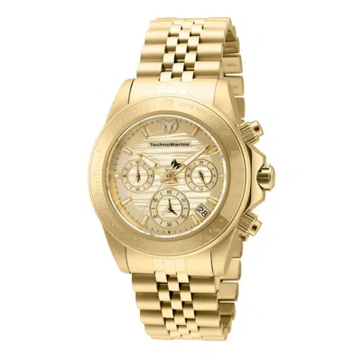 Technomarine Women's Manta Gold Dial Watch