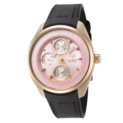 Technomarine Women's Ocean Quantum 36mm Quartz Watch In Black