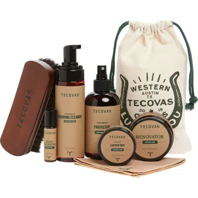 Tecovas Basics Care Kit In Brown