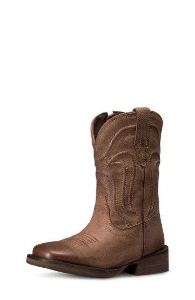 Tecovas Babies'  Kids' The Cartwright Western Boot In Brown
