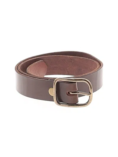 Pre-owned Tecovas Leather Belt In Brown