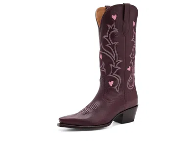 Tecovas The Annie Women's Boots Wine Cowhide: 8.5 M, Leather