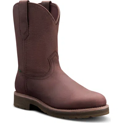 Tecovas The Rugged Roper Cowboy Boot In Burgundy