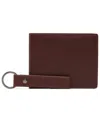 Ted Baker 2-piece Brockwell Bi-fold Wallet And Keychain Set In Brown