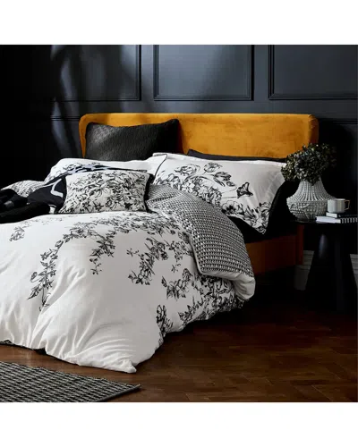 Ted Baker 220 Thread Count Elegance Floral Comforter Set In White