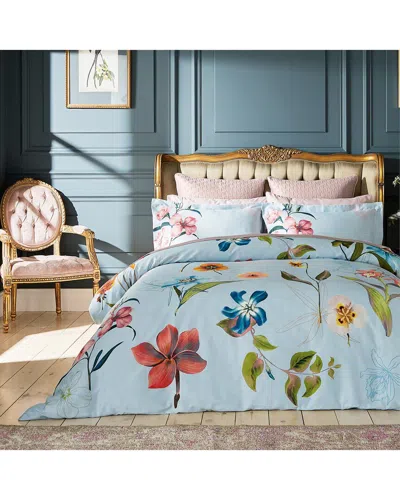 Ted Baker 220 Thread Count New Hampton Duvet Cover Set In Blue