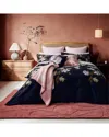 Ted Baker 220 Thread Count Opal Floral Cotton Sateen Duvet Cover Set In Blue