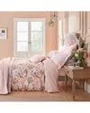 Ted Baker 220 Thread Count Peppermint Comforter Set In Pink