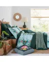 Ted Baker 220 Thread Count Tropical Elevations Comforter Set In Green