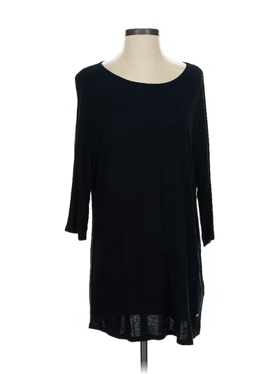 Pre-owned Ted Baker 3/4 Sleeve T-shirt In Black