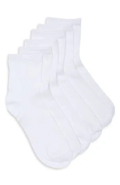 Ted Baker 3-pack Quarter Socks In White