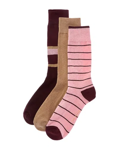 TED BAKER TED BAKER 3PK CREW SOCKS