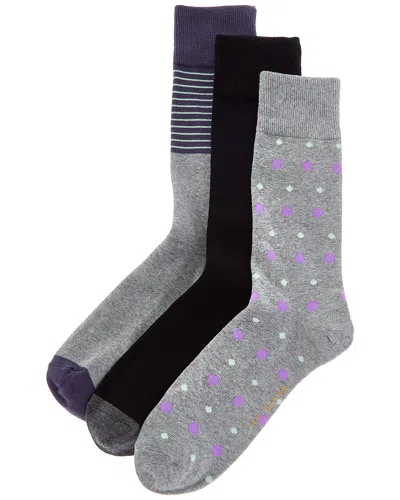 TED BAKER TED BAKER 3PK DRESS SOCKS