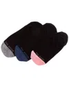 Ted Baker 3pk Liner Socks In Black