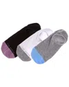 Ted Baker 3pk Liner Socks In Multi