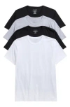 Ted Baker 4-pack Cotton Blend Undershirts In Multi