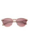 TED BAKER 52MM ROUND SUNGLASSES