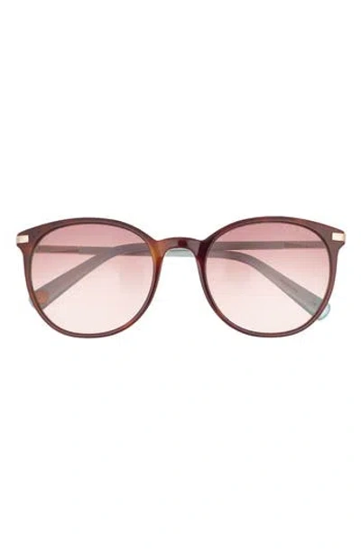Ted Baker 53mm Round Sunglasses In Pink