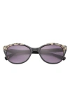 TED BAKER 54MM POLARIZED CAT EYE SUNGLASSES