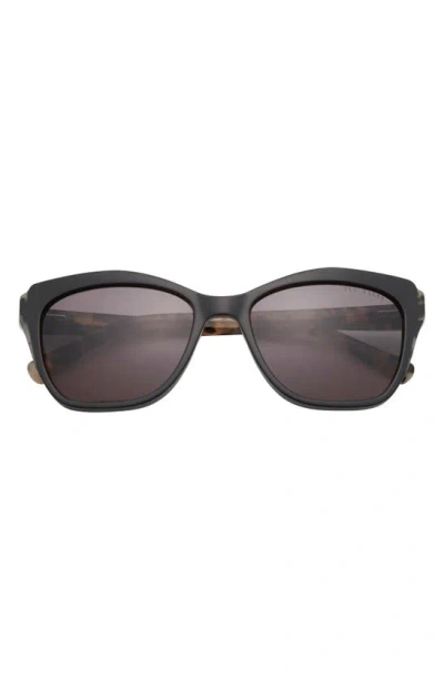 Ted Baker 55mm Cat Eye Sunglasses In Black