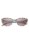 Ted Baker 55mm Cat Eye Sunglasses In Ivory