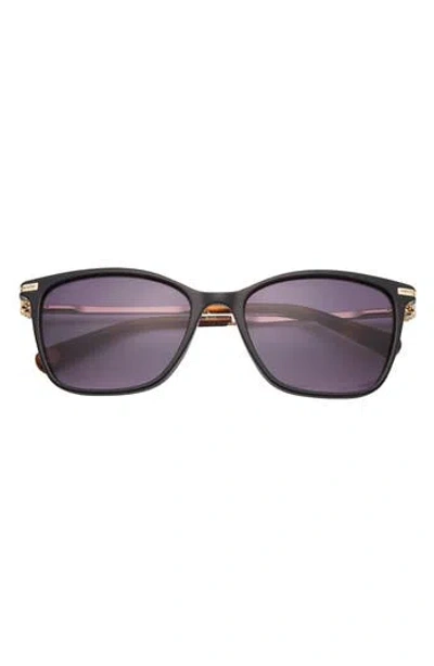 Ted Baker 55mm Gradient Square Sunglasses In Black