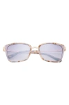 Ted Baker 56mm Square Sunglasses In Purple