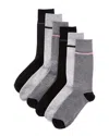 Ted Baker 6pk Crew Socks In Multi