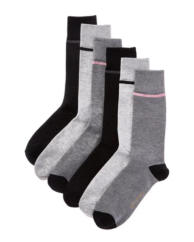 TED BAKER TED BAKER 6PK CREW SOCKS