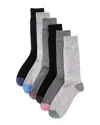 Ted Baker 6pk Crew Socks In Multi