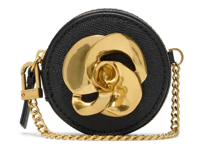 Ted Baker Abby Rose Coin Purse In Black