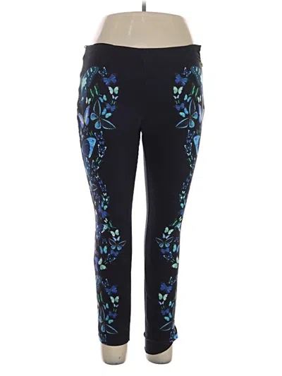 Pre-owned Ted Baker Active Pants In Blue