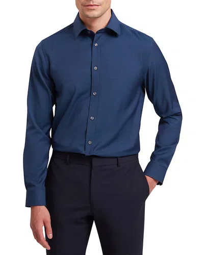 Ted Baker Airton Button Front Shirt In Blue