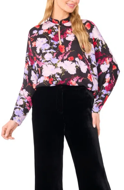 Ted Baker Alicia Floral Dolman Sleeve Top In Multi