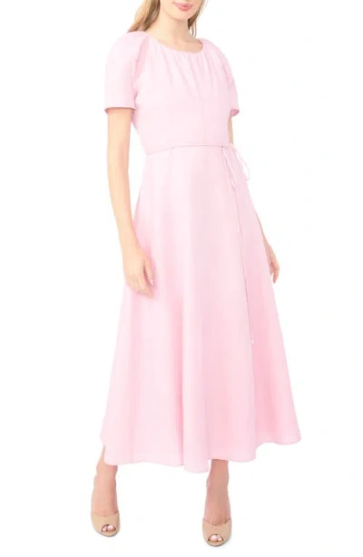 Ted Baker Allison Raglan Sleeve Linen Maxi Dress In Pink