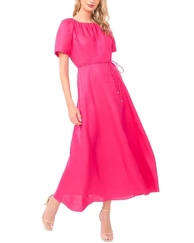 Ted Baker Allison Raglan Sleeve Linen Maxi Dress In Pink
