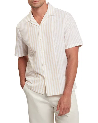 Ted Baker Alverez Relaxed Fit Mixed Stripe Shirt In Multi