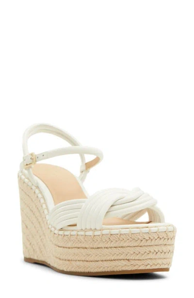 Ted Baker Amalia Espadrille Wedge Sandal In White