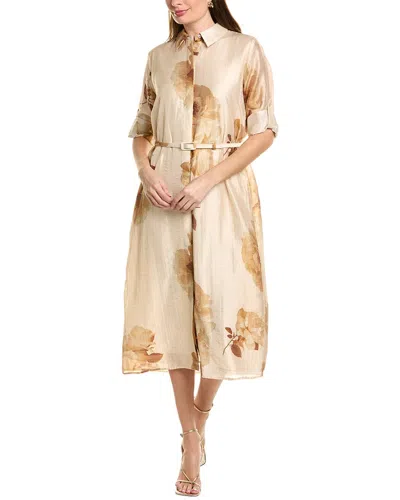 Ted Baker Amaris Dress In Beige