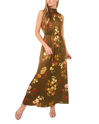 Ted Baker Amber Bow Tie Sleeveless Maxi Dress In Green