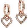 Ted Baker Amora Halo Heart Huggie Earrings