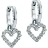 Ted Baker Amora Halo Heart Huggie Earrings
