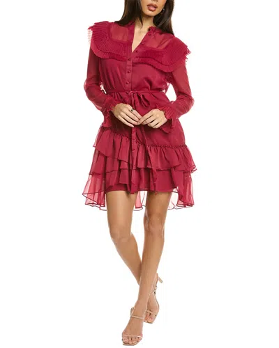 Ted Baker Anastai Mini Dress In Red