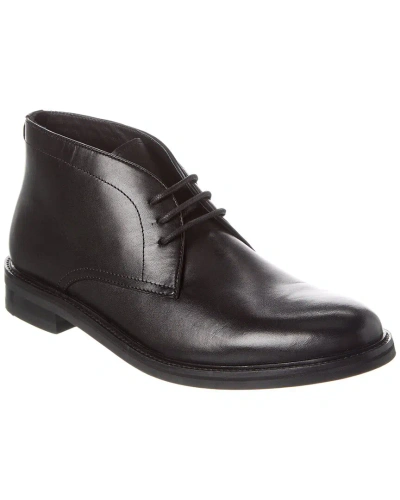 Ted Baker Andreew Leather Chukka Boot In Black