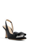 Ted Baker Ari Bow Slingback Sandal In Black