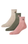 Ted Baker Assorted 3-pack Crew Socks In Multi