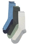 Ted Baker Assorted 3-pack Crew Socks In Multi