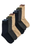 Ted Baker Assorted 6-pack Crew Socks In Multi