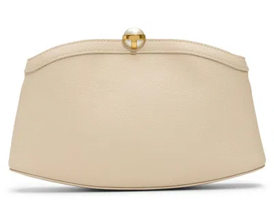 Ted Baker Aster Leather Clutch In White